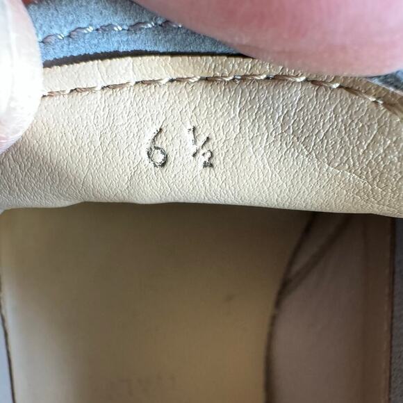 Everlane Street Shoe Grey Suede Nubuck Leather Loafer Size 6.5 - Picture 6 of 7